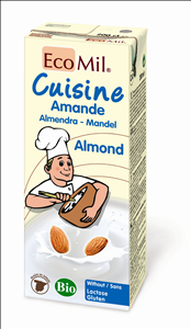 Smotana mandľová 200ml BIO ECOMIL / 1,65 € s DPH 